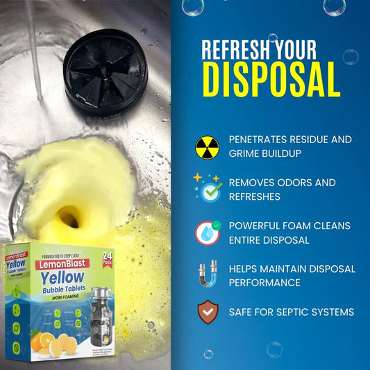 LemonBlast Yellow Bubble Tablets (Buy 12 Get 12 FREE)
