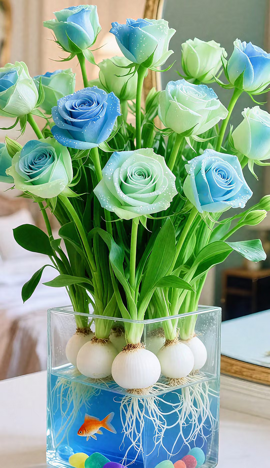 ✨Hydroponic Rose Bulbs -Enchanting Fragrant🌹Can be grown in water or soil