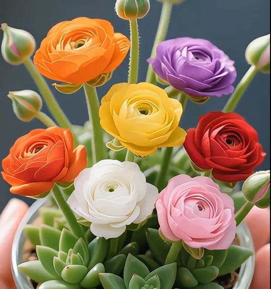 🪴Double-flowered Rose Orchid Seeds-Heat-Cold-resistant and fragrant