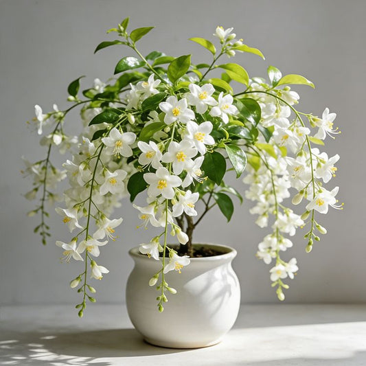 🔥 Imported Hanging Indoor Jasmine Flower Seeds 🌸 | Fast Growing 🌿 | Limited Stock ⏳ | Flat 50% OFF 💥